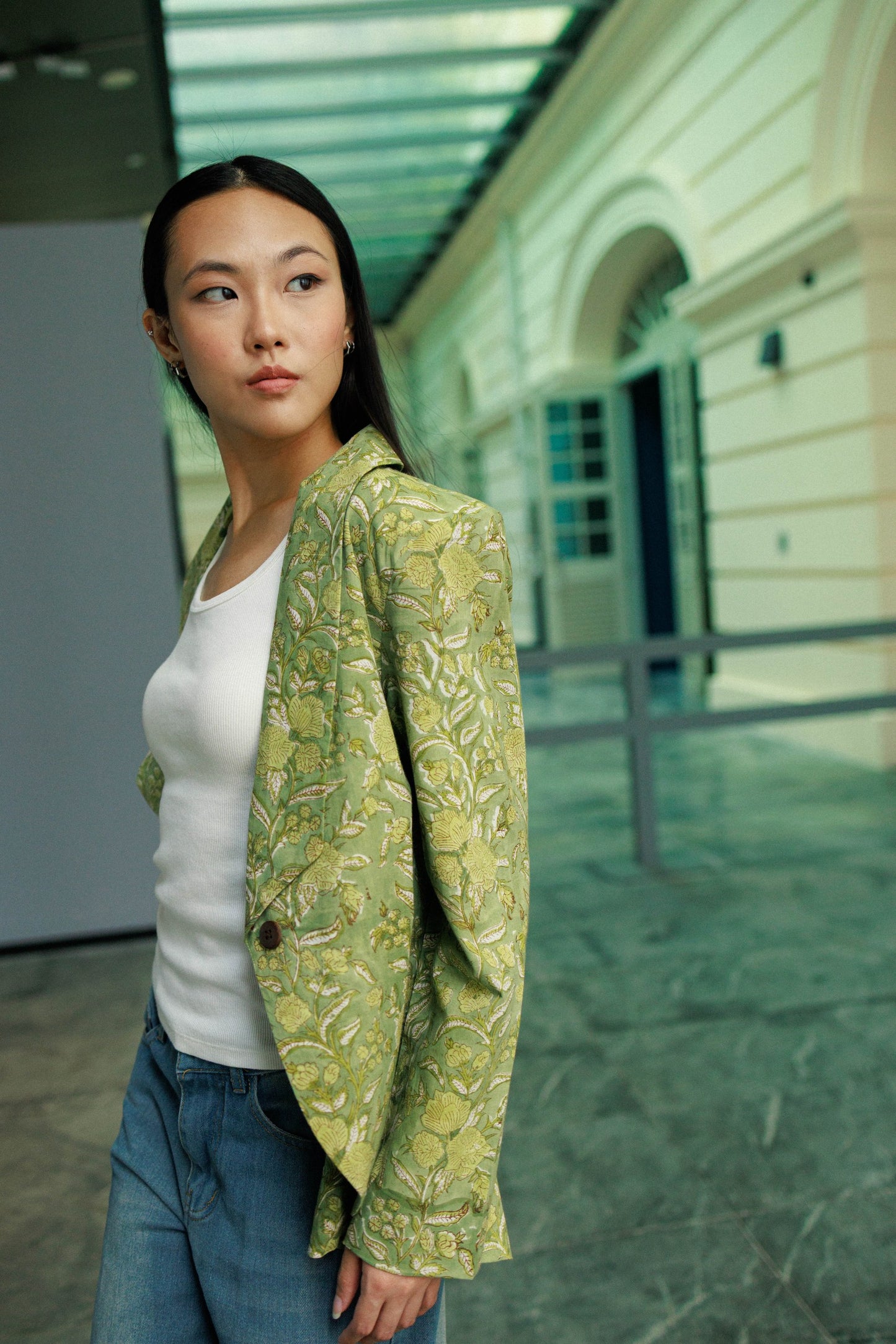 Muse Jacket - Spring Green