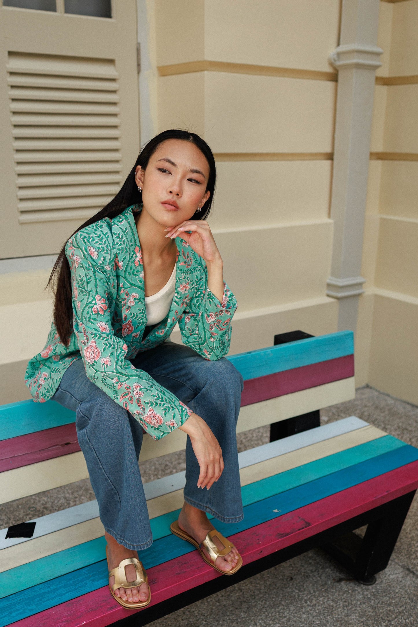 Muse Jacket - Turquoise