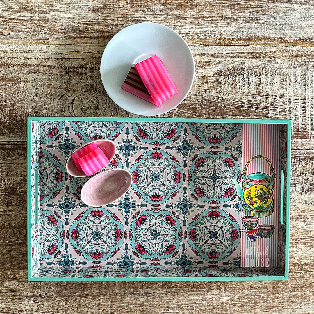 Peranakan Tray Singapore Leaving Gift