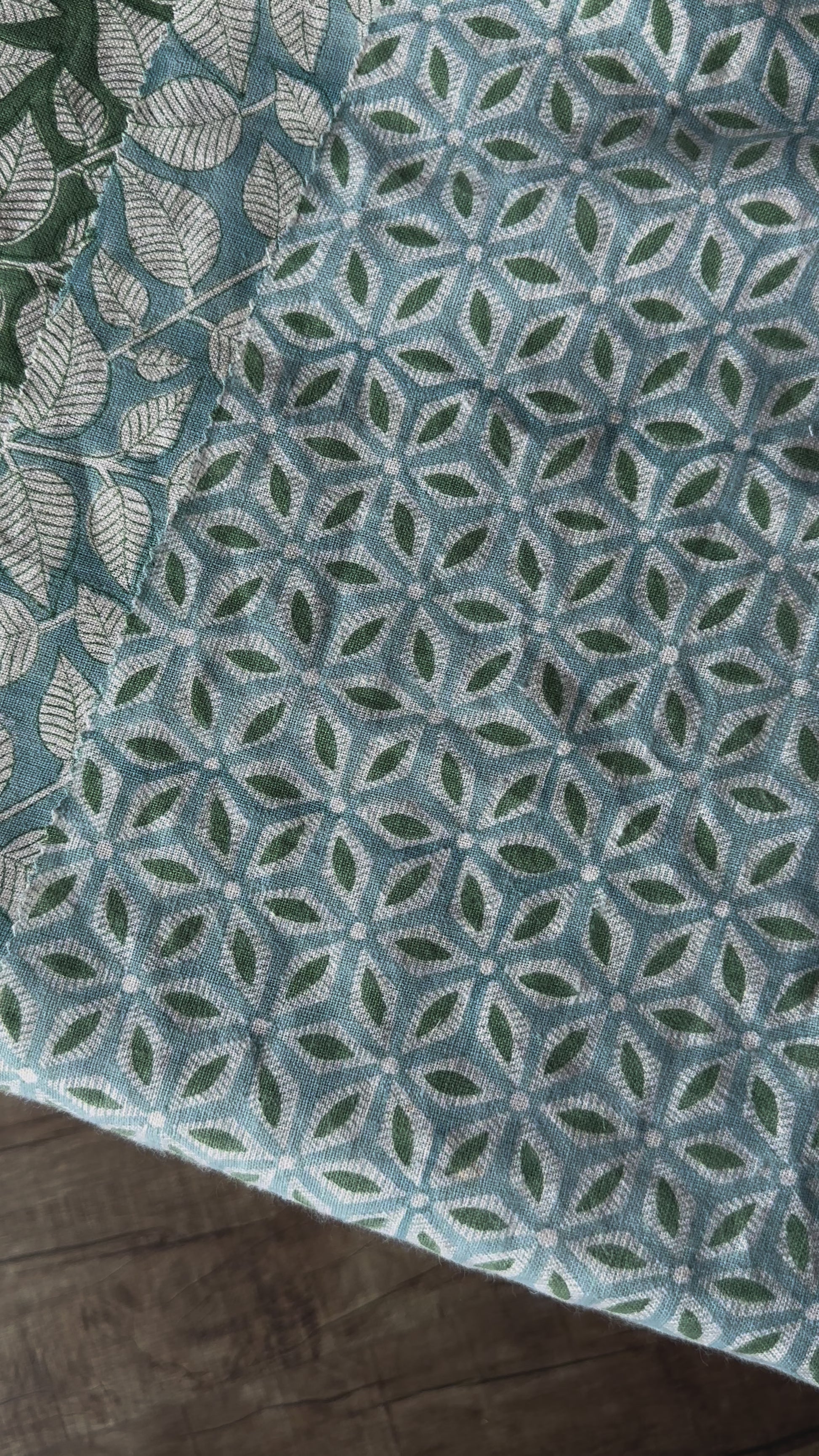 Hand Printed Upholstery Fabric